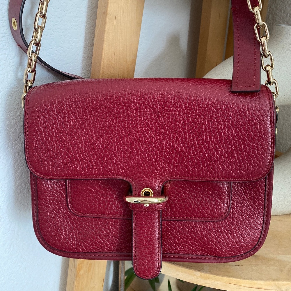Michael Kors Red Crossbody Bag